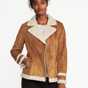 Old Navy Brown Suede Jacket